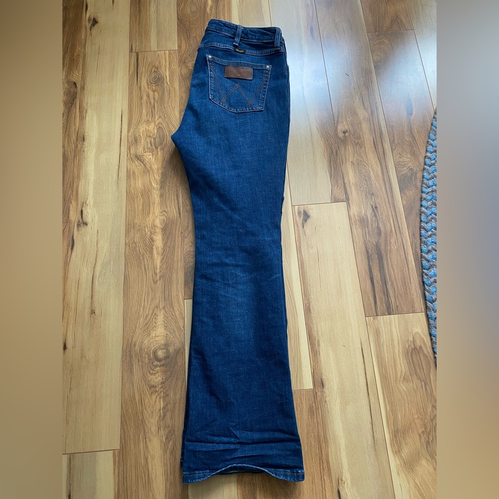 Wrangler high rise flare jeans